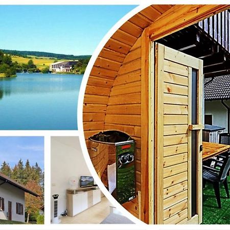 Seepark Kirchheim Ferienhaus Bei Vera Mit Sauna Exteriör bild