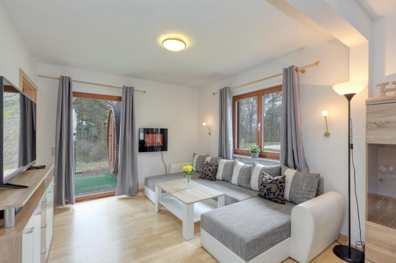 Seepark Kirchheim Ferienhaus Bei Vera Mit Sauna Exteriör bild